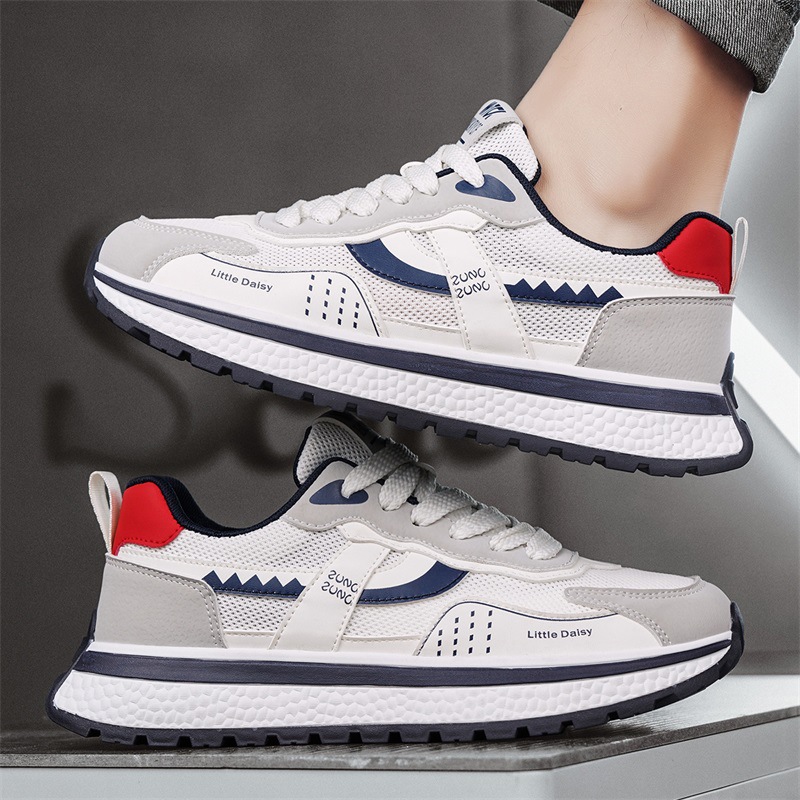 Forrest Gump zapatos para hombre 2025 nuevos zapatos deportivos transpirables de malla para hombre de verano