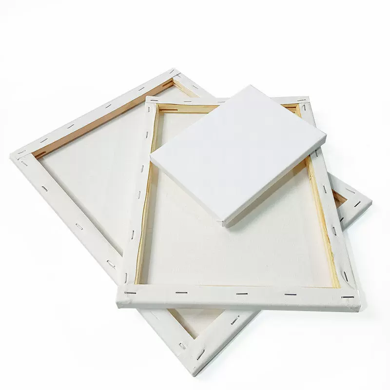 厂家直销包邮纯手工纯棉带框油画布丙烯油画板批发油画布框油画框