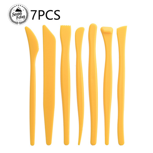Cross-border clay tools 11-piece set pottery acrylic stick washboard clay sculpture multi-combination carving knife scraper