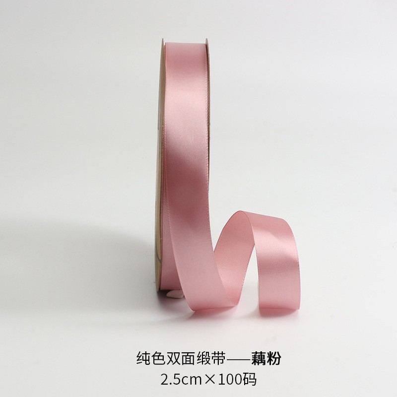 Cinta de 4cm de flores al por mayor cinta de poliéster multicolor cinta cinta de boda cinta floristería paquete de flores material de bricolaje hecho a mano