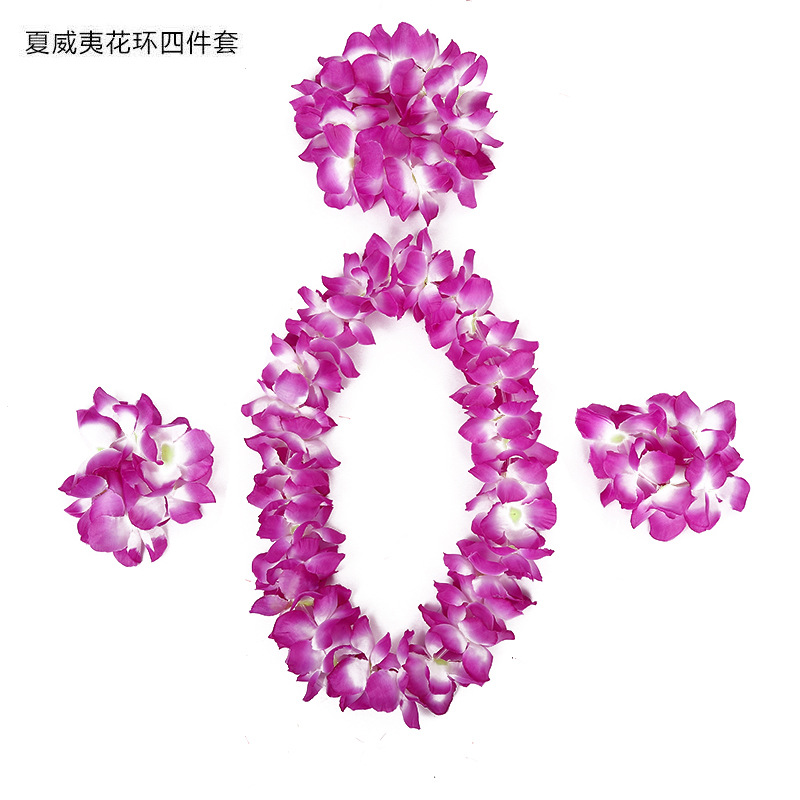 Fábrica al por mayor de hierba hawaiana falda cintura elástica niños adultos rendimiento vestir falda de hierba guirnalda sujetador