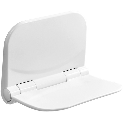Minimalist Japanese-style entryway foldable wall-mounted bathroom shower stool for the elderly and pregnant women