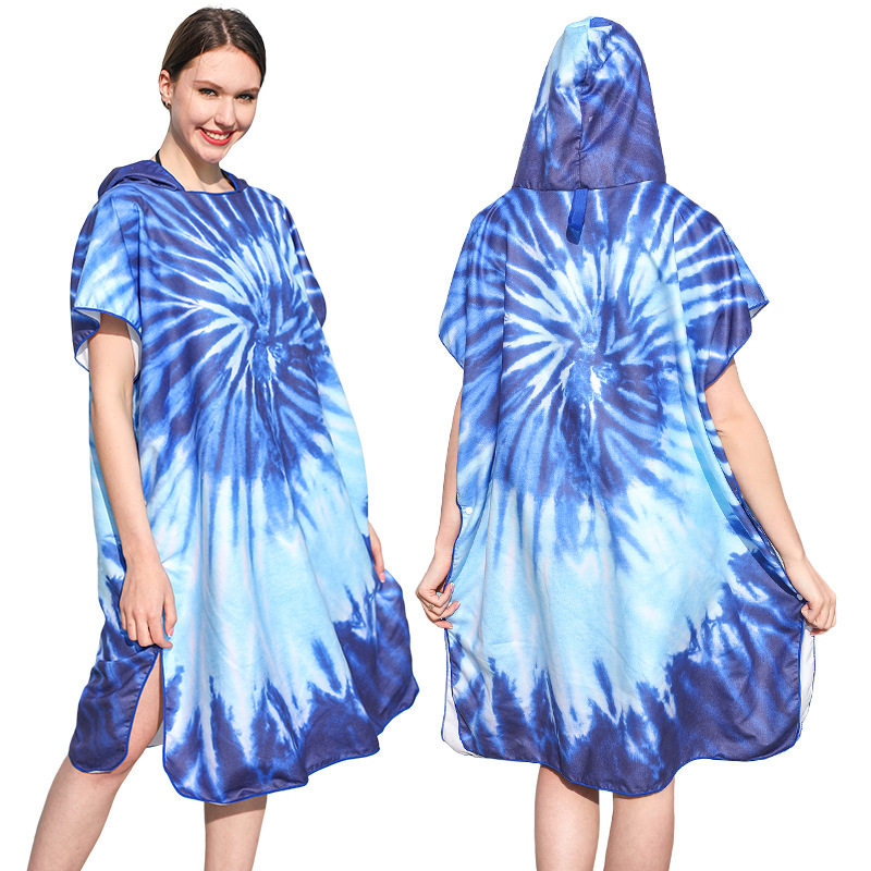 Snaps-Blue Tie-Dye