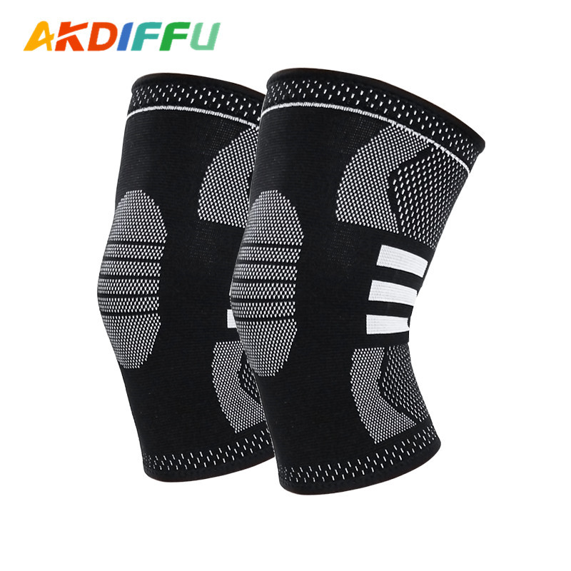 Unisex leggings de verano deportes rótula de cuatro lados elástico de nylon de punto rótula apoyo presión rótula baloncesto lote