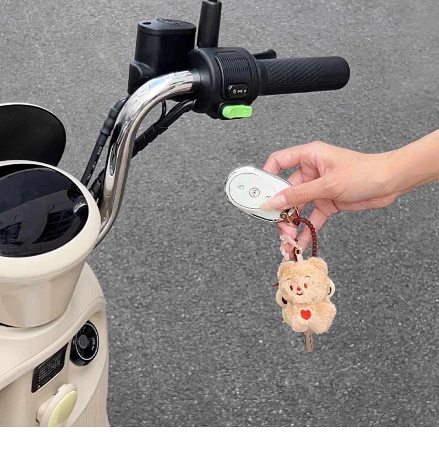 Suitable for Electric Vehicle Remote Control Shell Protective Cover Suitable for Aima Yuanverse Pro Luna Battery Car