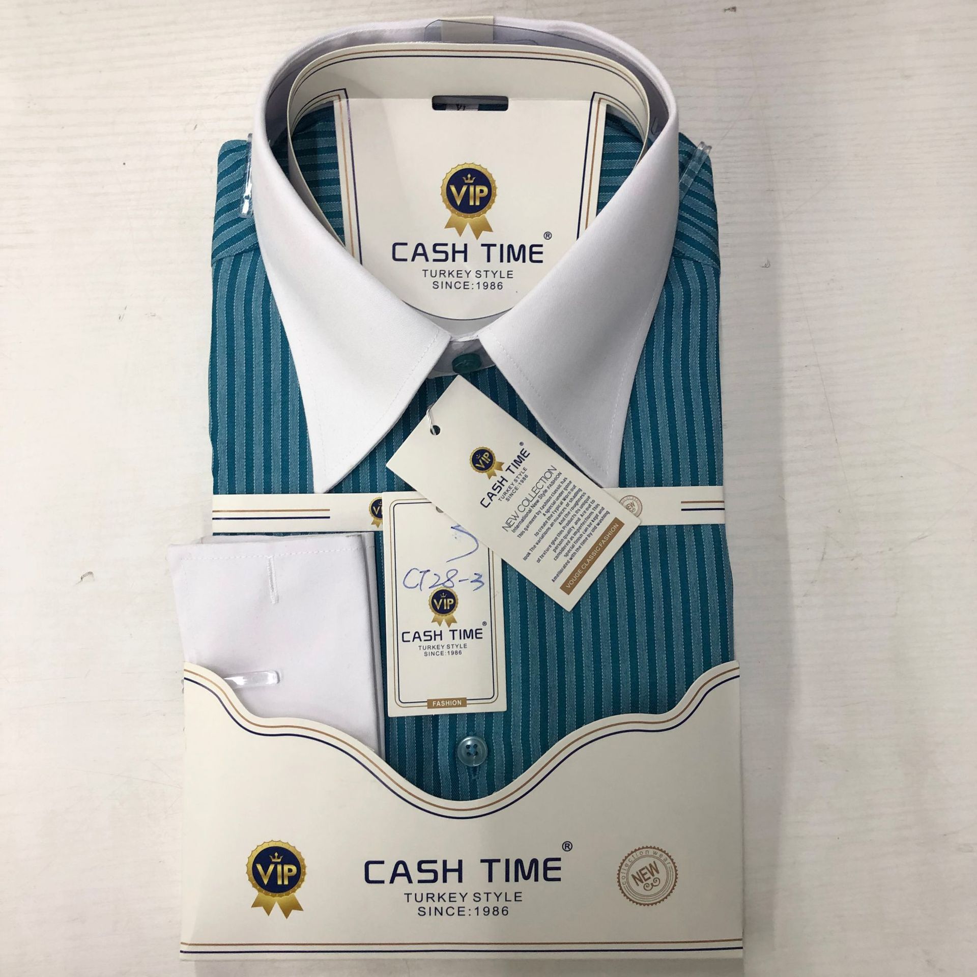 Men's Clothing Striped Long Sleeve Cotton Shirt Business Casual Summer Basic Elegant Style Fit Single Breasted_viptrois.com