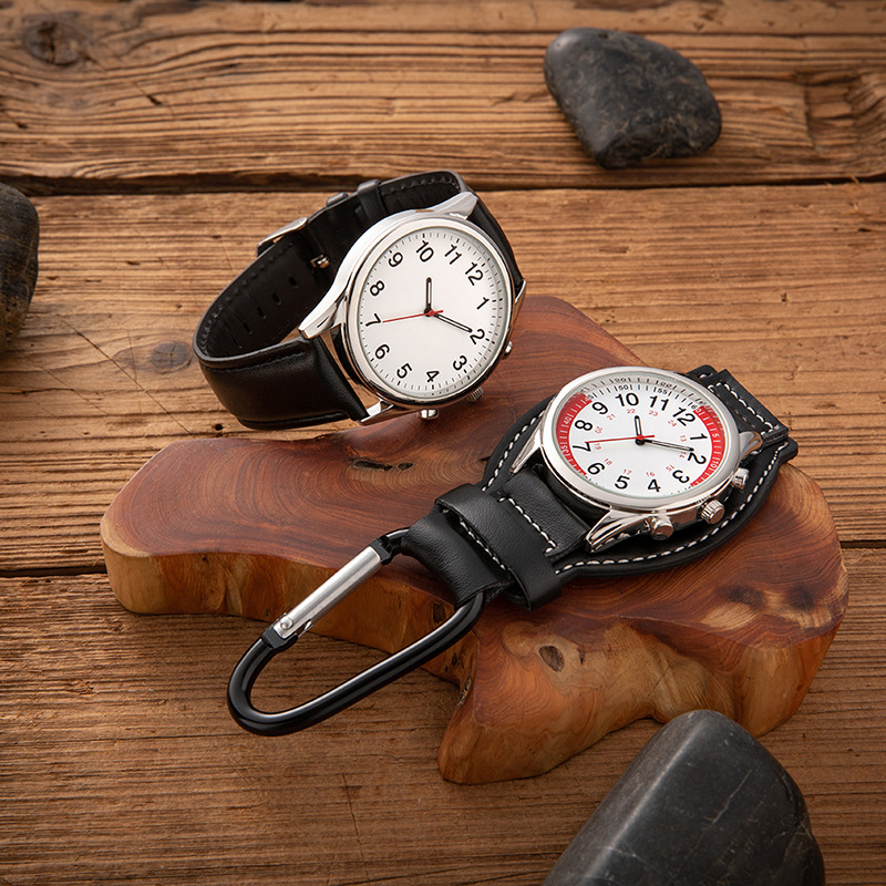 New combination fashion student quartz watch waterproof luminous belt watch simple multifunctional mountaineering men's watch wholesale