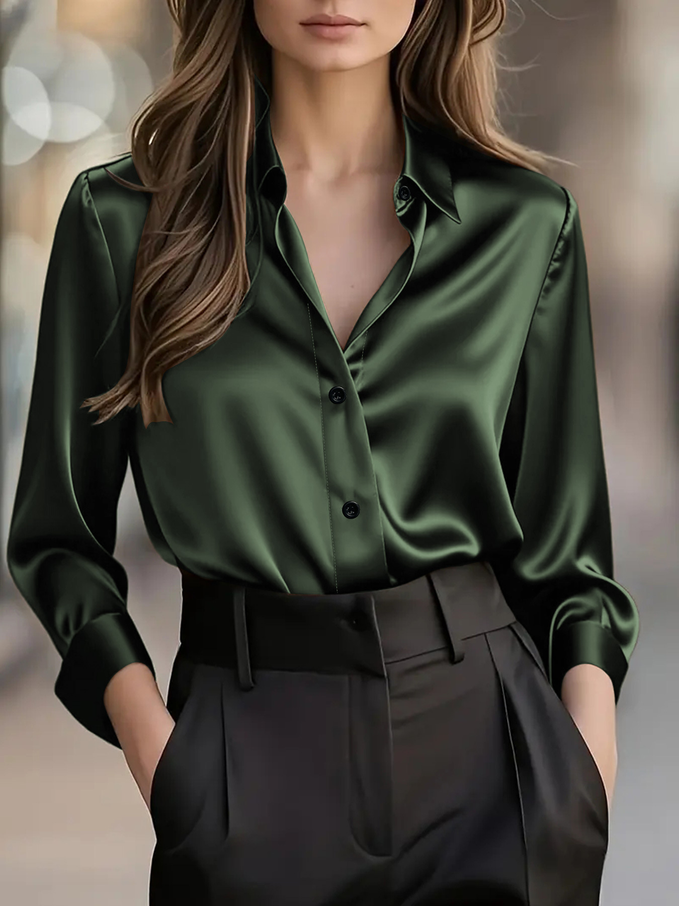 Dark green / S