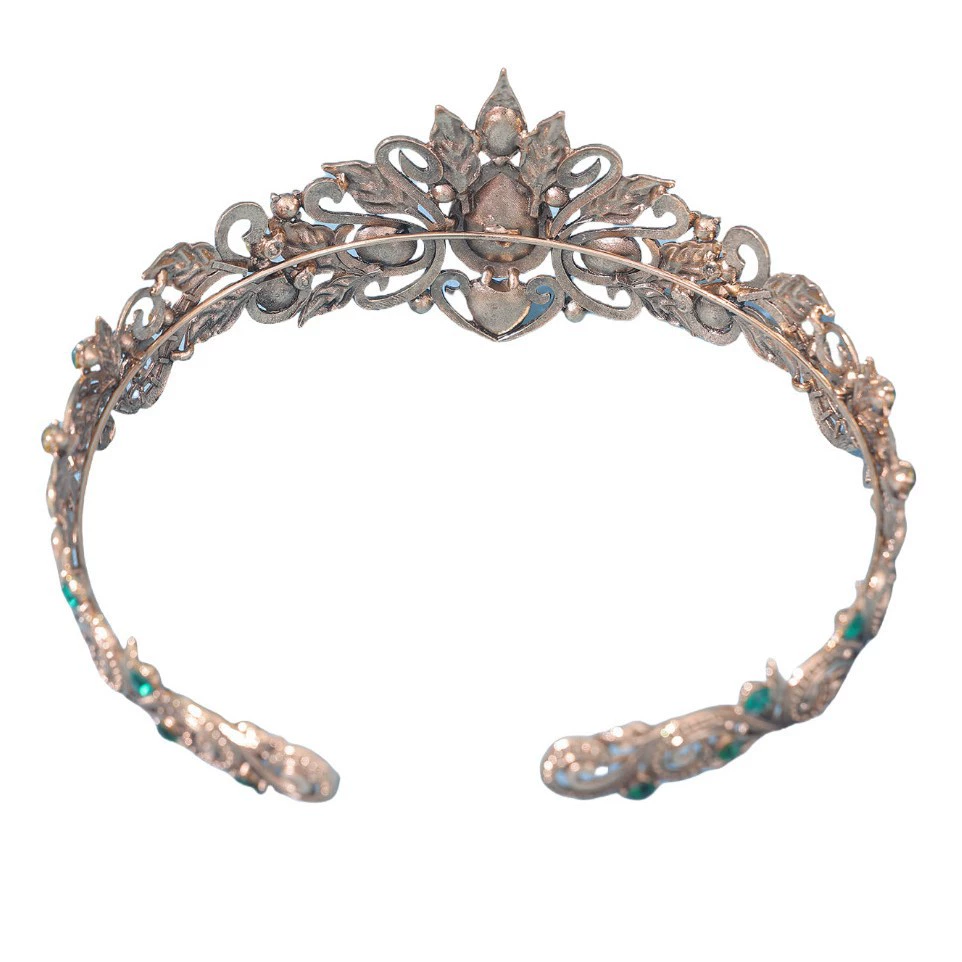 Модная ретро Tiara в форме капли, аксессуар для невесты принцессы, европейский стиль