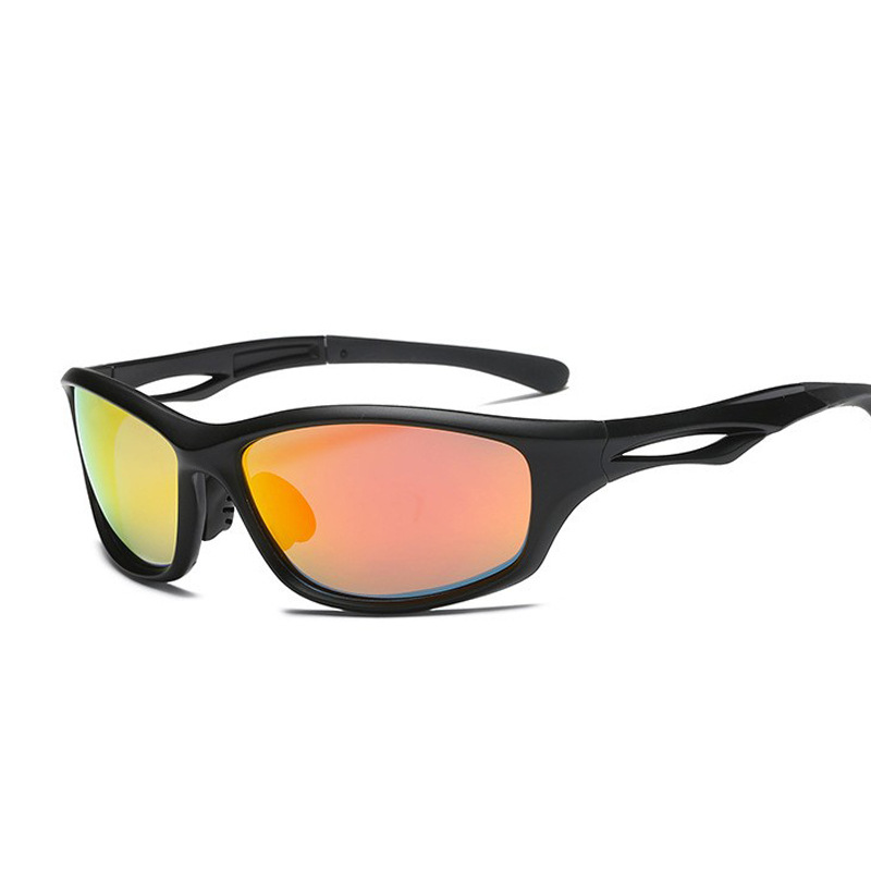 Black frame red mercury