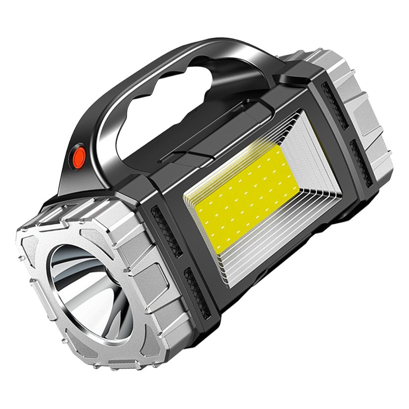 Transfronteriza nueva lámpara solar al aire libre de múltiples funciones de iluminación impermeable portátil reflector COB luz de trabajo