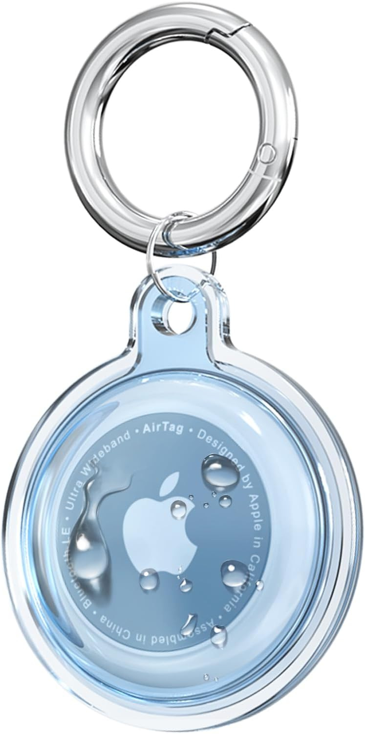Funda protectora adecuada para Apple Locator Airtag, TPU, todo incluido, seguimiento impermeable, dispositivo antipérdida, funda protectora Airtag