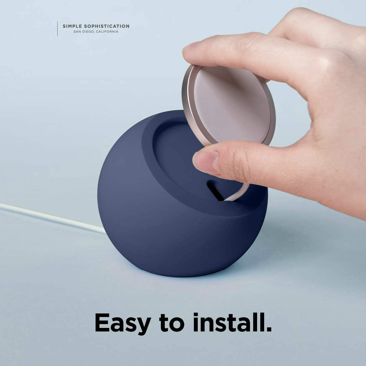 Magsafe soporte para Apple 12 teléfono móvil magnético soporte de carga inalámbrica escritorio redonda silicona base de carga