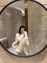 皮草披肩女外搭新款时尚洋气高档仿狐狸毛毛冬天加厚斗篷外套