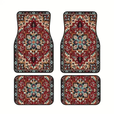 Bohemian Retro Ethnic Style | Ayaqaltılar (Kovriklər)