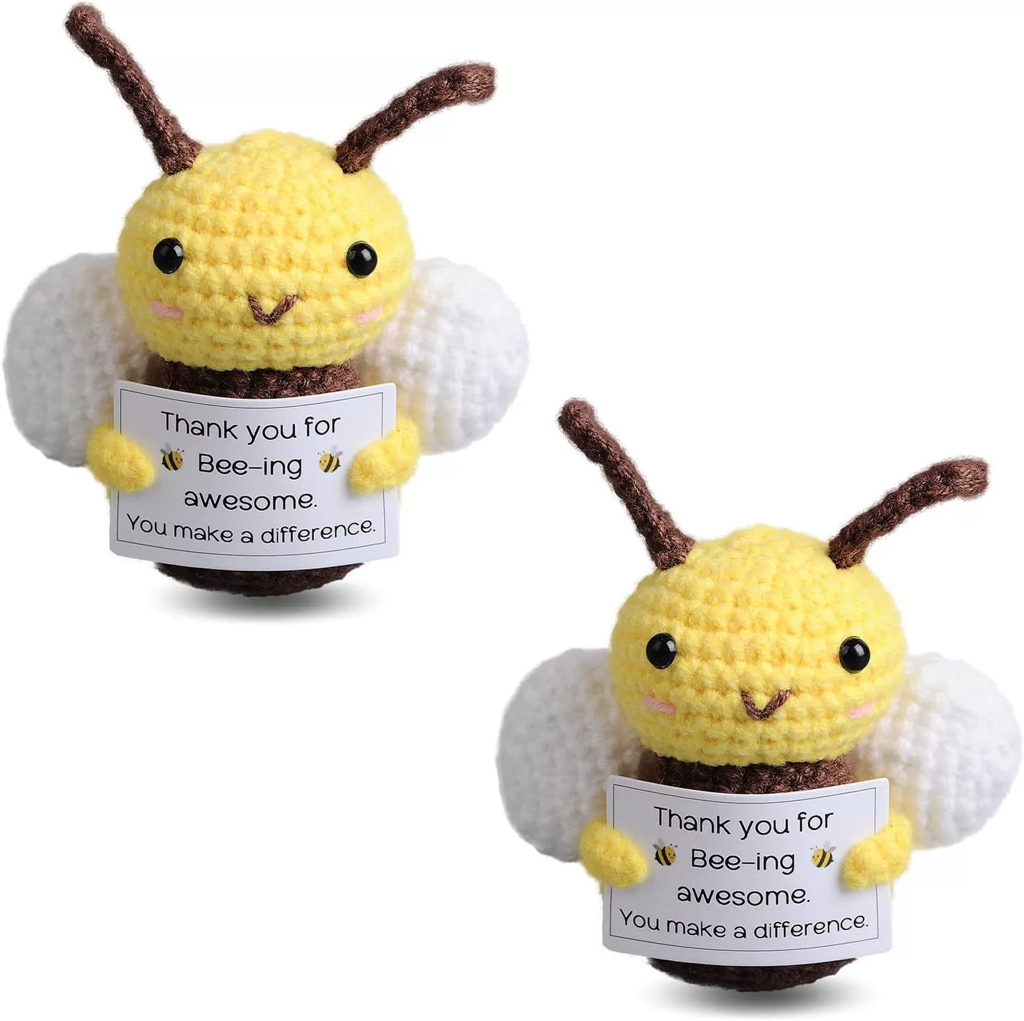 Amazon Foreign Trade Positive Energy Potato Tomato Funny Emoticon Handmade Wool Hook Weaving Cucumber Vegetable and Fruit Swing