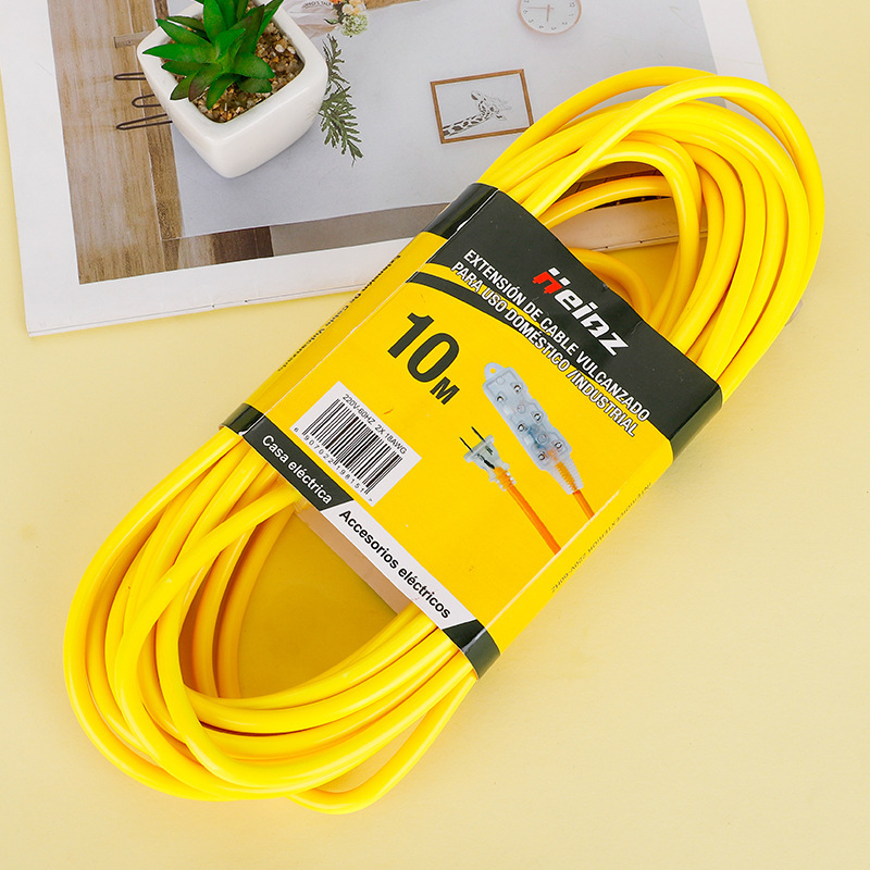 América del Sur transparente 3m 5m 8m 10m 15m 20m 25m conector de cable de extensión