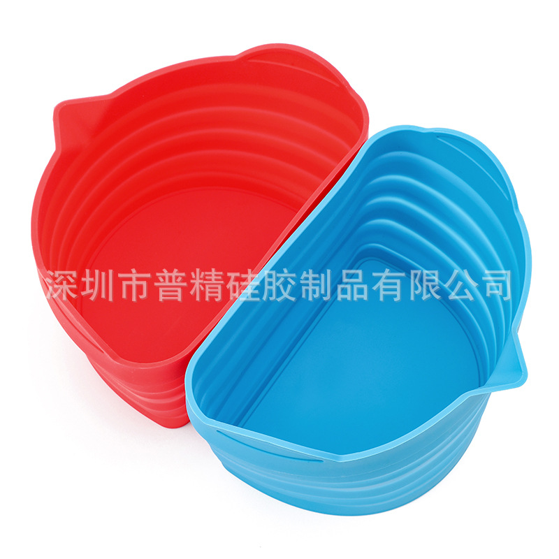 Separador de silicona de olla de cocción lenta revestimiento de silicona de cocina lenta revestimiento de compartimiento de cocina lenta