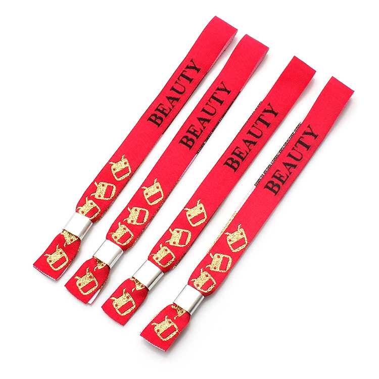 提花织唛一次性手腕短绳