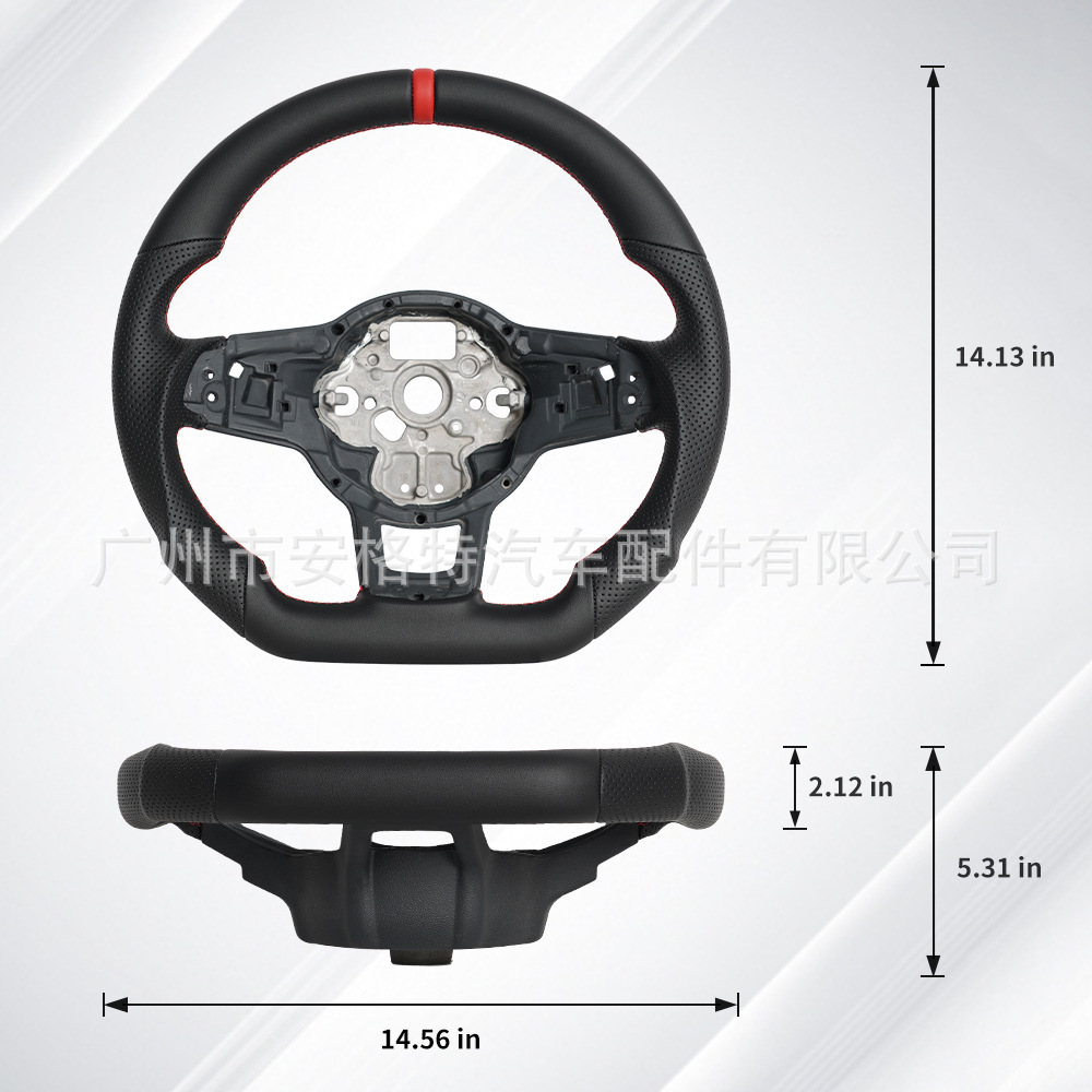 Suitable for 2015-2021 Volkswagen Golf Mk7 Gti/R/Jetta Gli Car Steering Wheel Modification