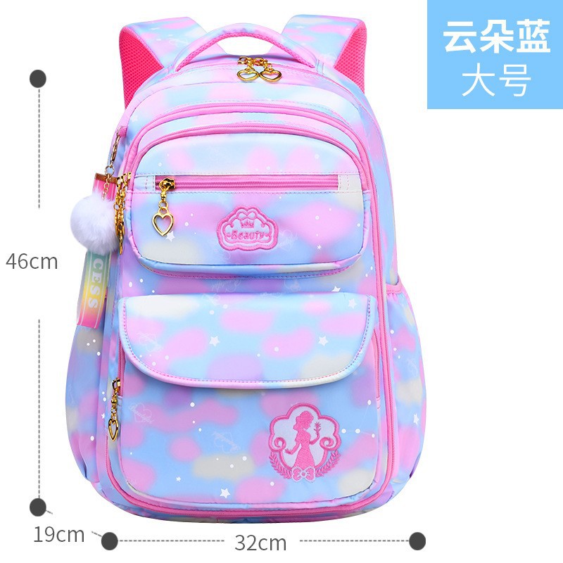 2024 nuevos bolsos para niños para hombres y mujeres, protectores de la columna, refrigeradores abiertos, mochilas escolares para estudiantes de primaria, lindos mochilas degradados, fábrica al por mayor