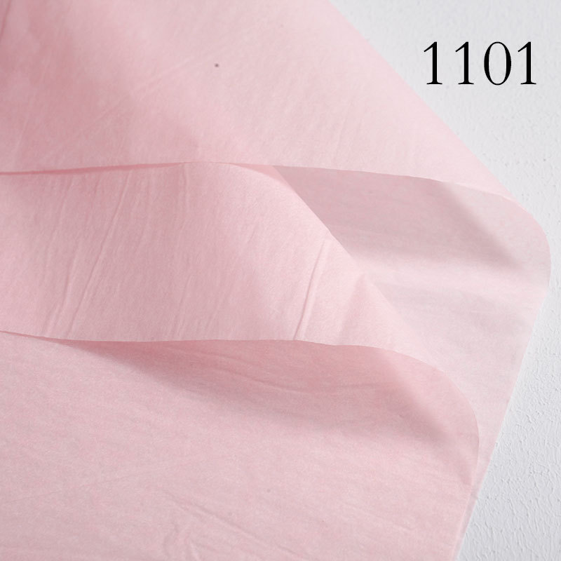 Papel perlado de color de 17g en stock para relleno de ropa, papel de calco grueso, papel fino semitransparente, blanco.