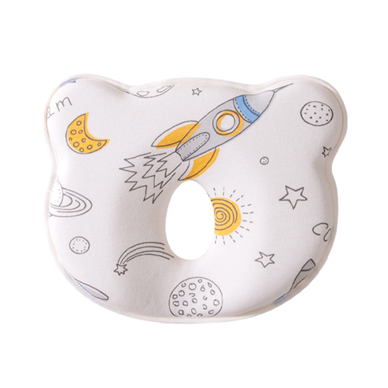 almohada de memoria para bebés de clase A almohada de algodón para dormir almohada de agua de algodón anti-emigreña núcleo de almohada corrección de forma de cabeza corrección