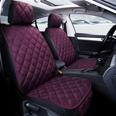Car Seat Cushion Thickeneded Fur Cushion — Wool pad