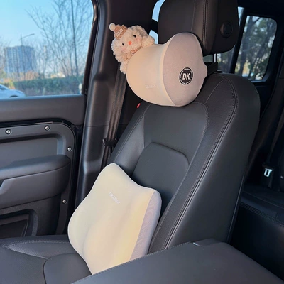 Pillow, Car Seat, Lumbar Support, Headrest