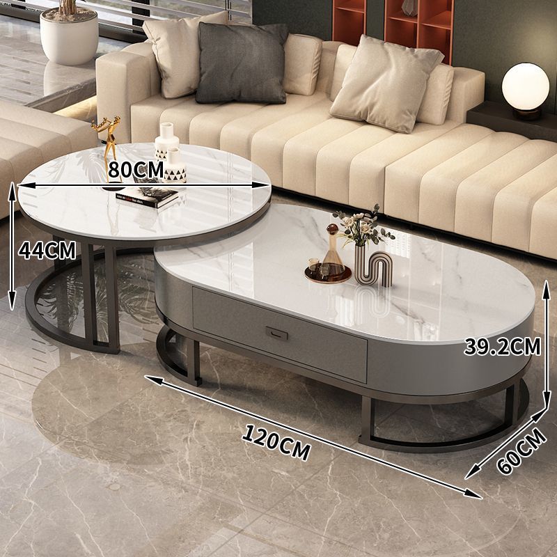 그레이 캐비닛 [화이트 글라스 크리스탈 120개 + 화이트 글라스 크리스탈 80개]