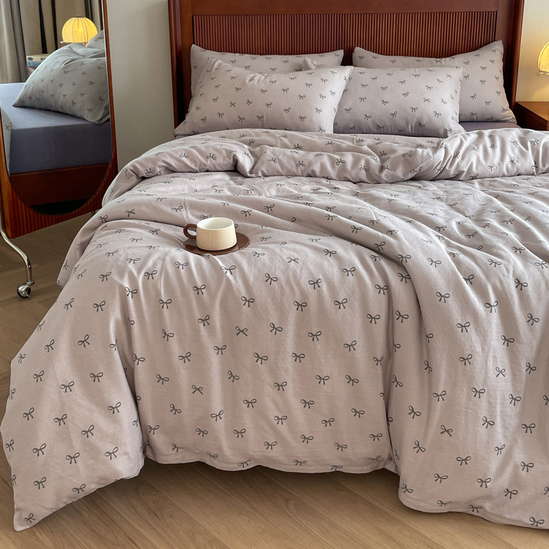 버터플라이 크로아상-퍼플 [핫추천-클래스A 면100% 더블레이어사]