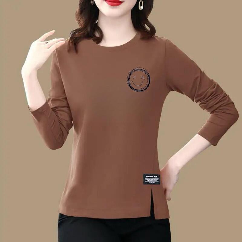 Big Sale Mom's Velvet Thickeneded Long-Sleeved T-Shirt Bottoming Shirt for Middle-Aged and Elderly Women's Small Shirt with Western Style Top Big Sale Mom's Velvet Thickeneded Long-Sleeved T-Shirt Bottoming Shirt for Middle-Aged and Elderly Women's Small Shirt with Western Style Top