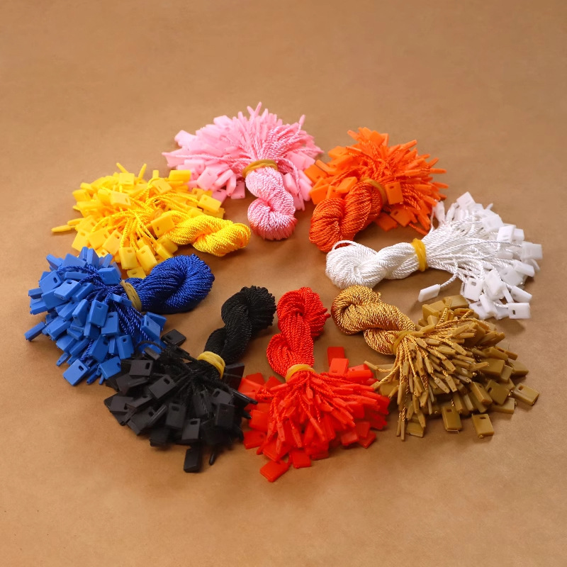 现货服装吊绳 衣服吊牌线 服装辅料 吊牌印刷 吊粒 手穿绳