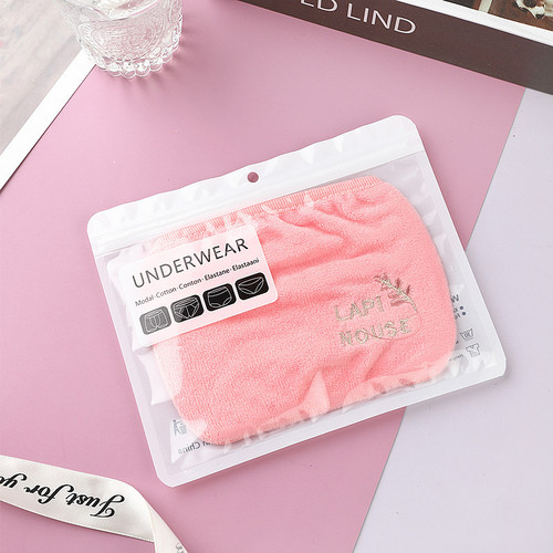 Underwear bags, men's and women's underwear ziplock bags, clothing packaging transparent bags, environmentally friendly plastic bags