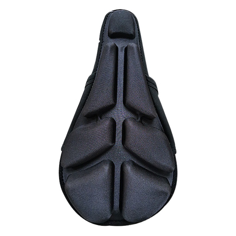 Cojín del asiento de bicicleta cubierta del asiento de bicicleta de montaña asiento absorción de choque accesorios de equitación equipo bicicleta de carretera cubierta del asiento inflable