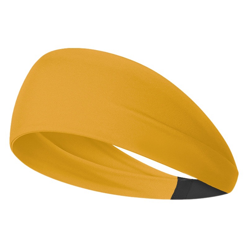 Diadema elástica deportes pelo banda femenina antitranspirante sudor-absorbente correr fitness yoga diadema banda de pelo de las mujeres de ala ancha