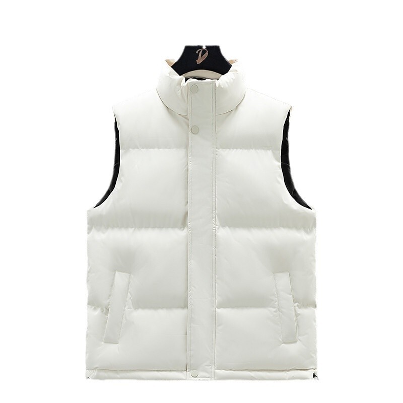 5XL - 8XL chaleco de algodón de pluma extra grande para hombres otoño invierno chaleco de hombro para hombres grueso chaqueta cálida hombre gordo