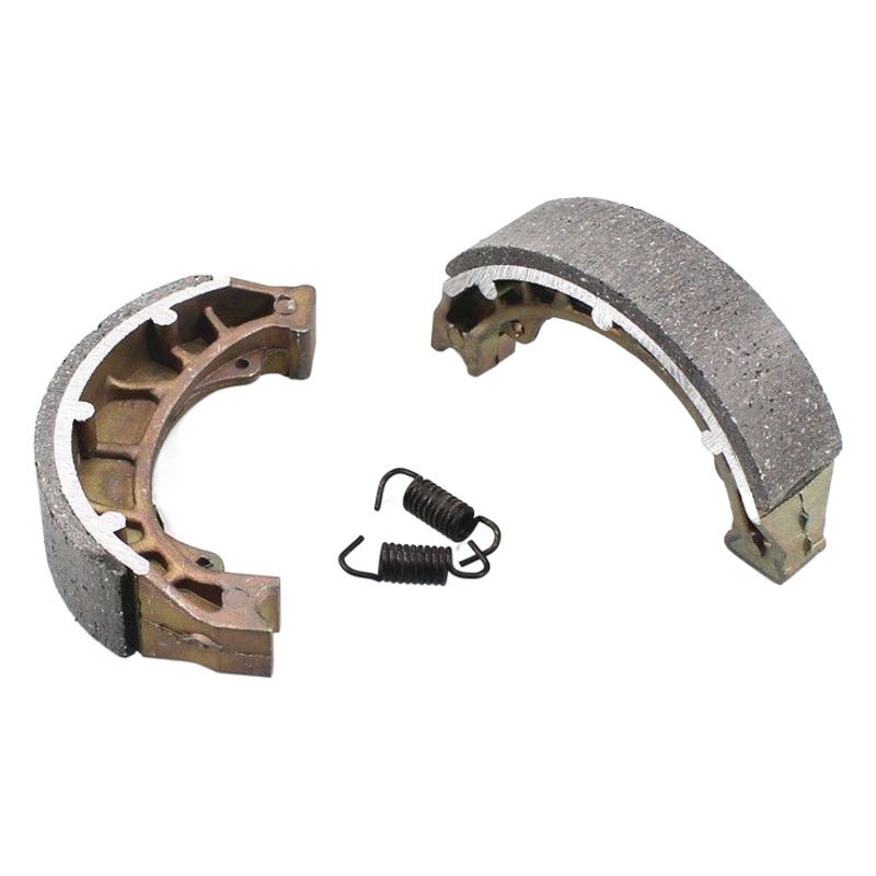 Coche eléctrico delantero y trasero pastillas de freno 110 bloque de freno de tambor motocicleta CG125 Zapata de freno de aluminio bloque pastillas de freno