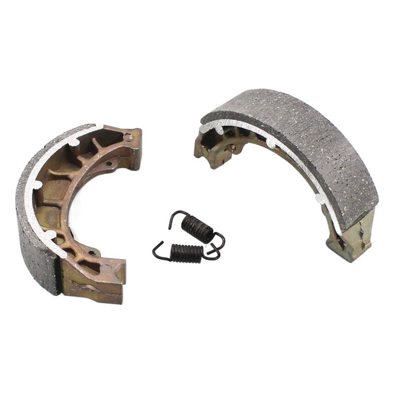 Электромобиль Передняя и задняя Тормозные колодки 110 барабанный тормозной блок мотоцикл CG125 алюминиевый тормозной колодки тормозные колодки
