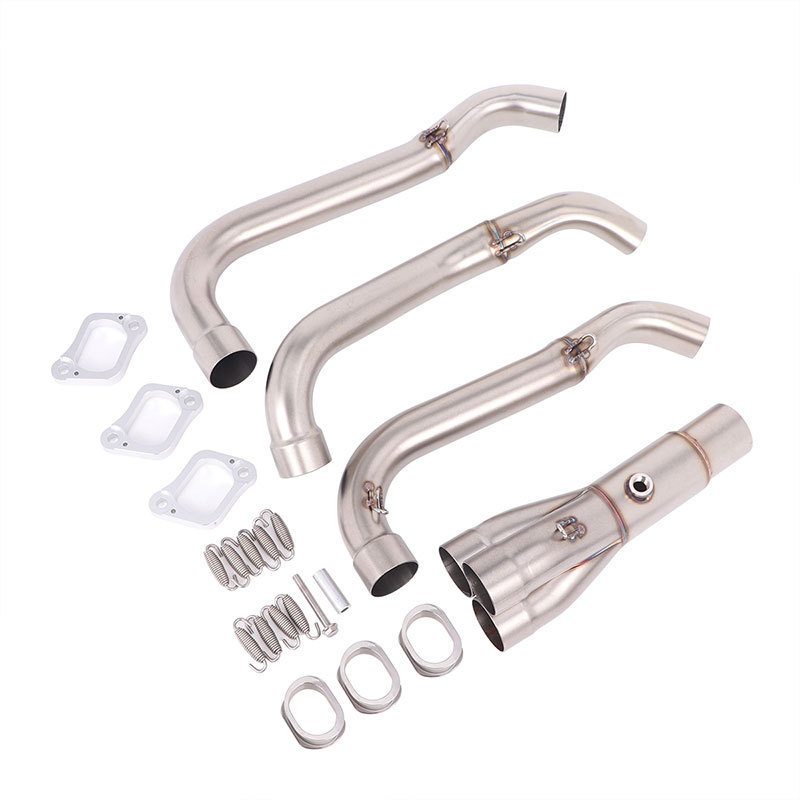 Suitable for Triumph Motorcycle Exhaust Pipe Modification Streettriple765Rs/R Mid-Front Section