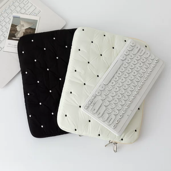South Korea New Embroidered Point Computer Bag Tablet Computer Bag Inner Bag New Notebook Storage Bag Inner Bag