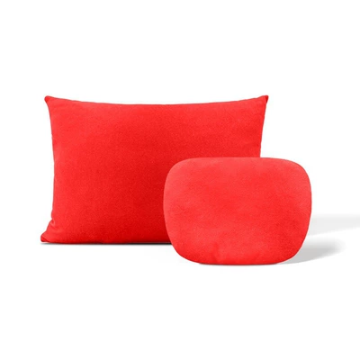 Headrest, Bio-Velvet Neck Pillows, Car - 99-yuan-special-price-maybach-headrest-1-piece-red