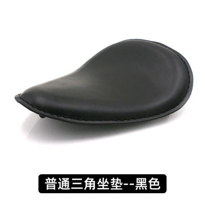 Seat Cushion Single Seat Bag – Motorcycle cushion - triangle-ordinary-cushion-black