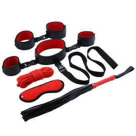 s情趣捆绑道具绳手铐项圈套装小皮鞭子女调情性工具男奴用