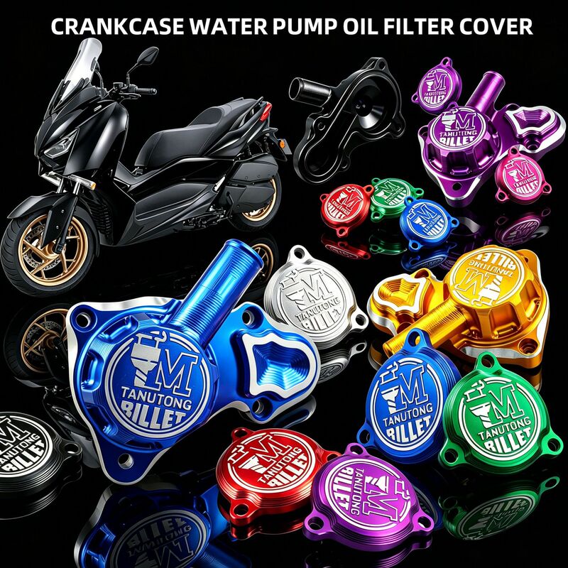 Suitable for Yamaha Xmax300 Modified Water Pump Cover Aluminum Alloy Cnc Oil Filter Cover Cnc Pump Cover Suitable for Yamaha Xmax300 Modified Water Pump Cover Aluminum Alloy Cnc Oil Filter Cover Cnc Pump Cover