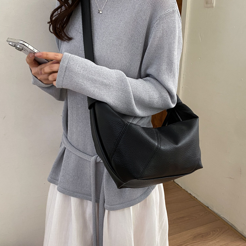 Shangxin bolso coreano perezoso para mujeres 2026 nuevo estilo primavera-verano de moda versátil bolso de hombro en bolsas de bolsas