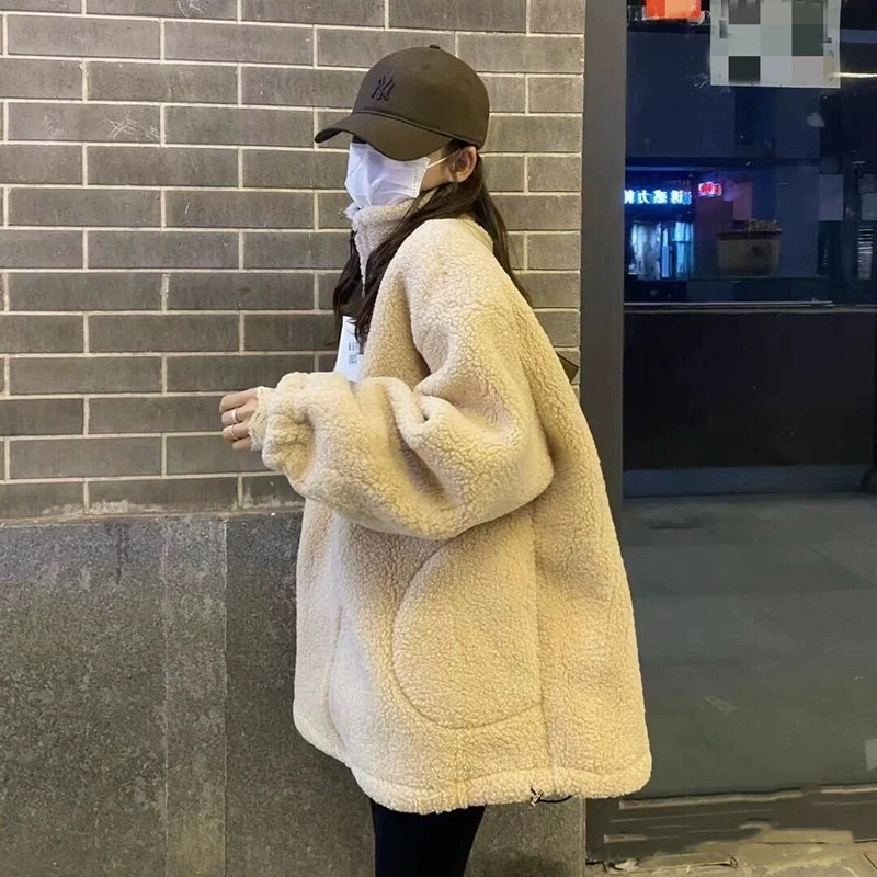 Velvet jacket, Korean style, internet celebrity, increased thickness, plus size