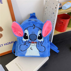 新作のスティッチ小怪獣ランドセル紺色アニメかわいいアニメぬいぐるみ学生バッグメーカー直