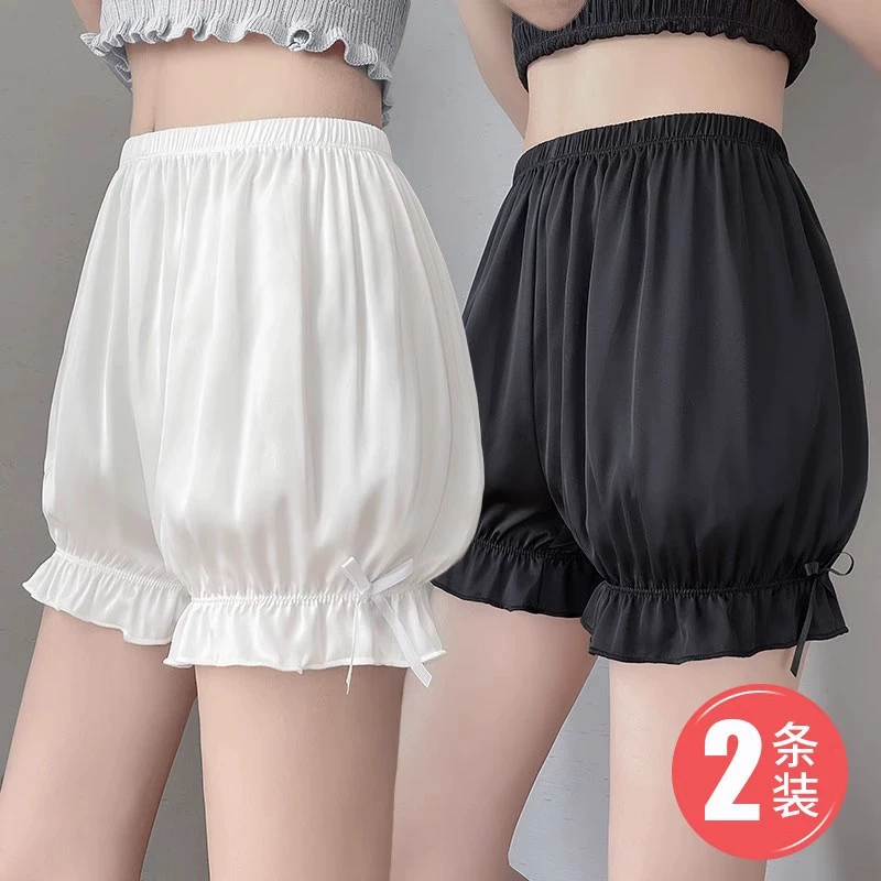 Защитные брюки с бантом анти-свету женские летние тонкие цветочные брюки рыхлые брюки Lorita тыквенные брюки страховые шорты jk