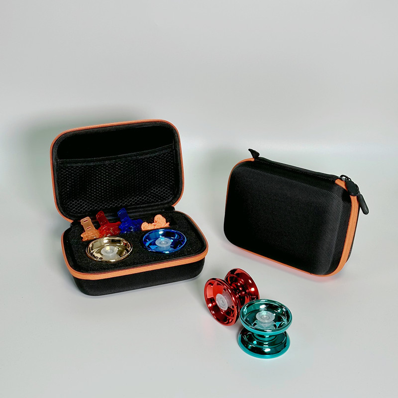Bolsa de almacenamiento de bolas de yoyo multifuncional de 1-12 orificios Bolsa de bolas de amortiguación de vibraciones de punto Caja de almacenamiento de EVA Caja de colección portátil